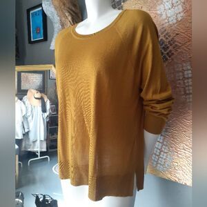 Zara Mustard Yellow Women's Sweater